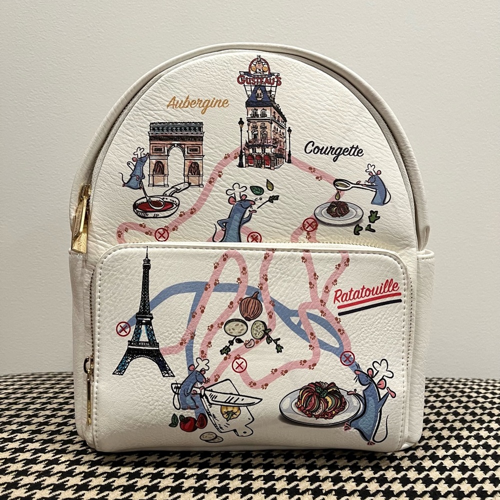 Danielle Nicole Disney Pixar Ratatouille Map Mini Backpack